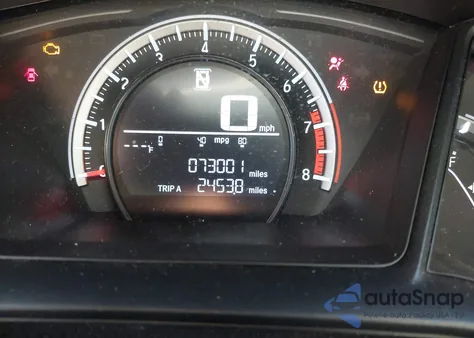 2018 Honda Civic Lx из США, поврежденный, VIN 19XFC2F52JE209426